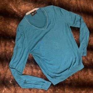 Boss HUGO Boss sweater turquoise small men